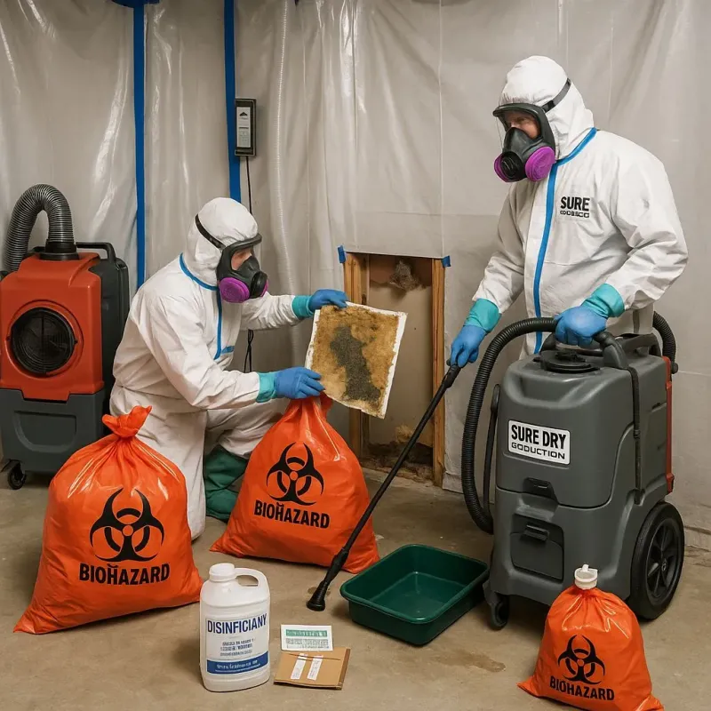 Contaminated Water Handling Protocols process in Sand Springs, OK