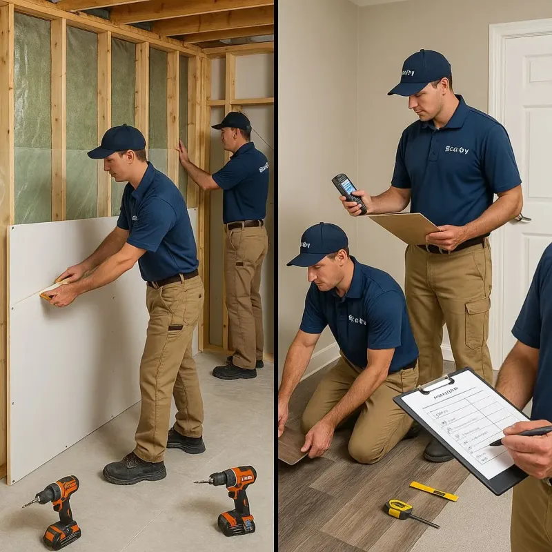 Repairs and Reconstruction process in Sand Springs, OK